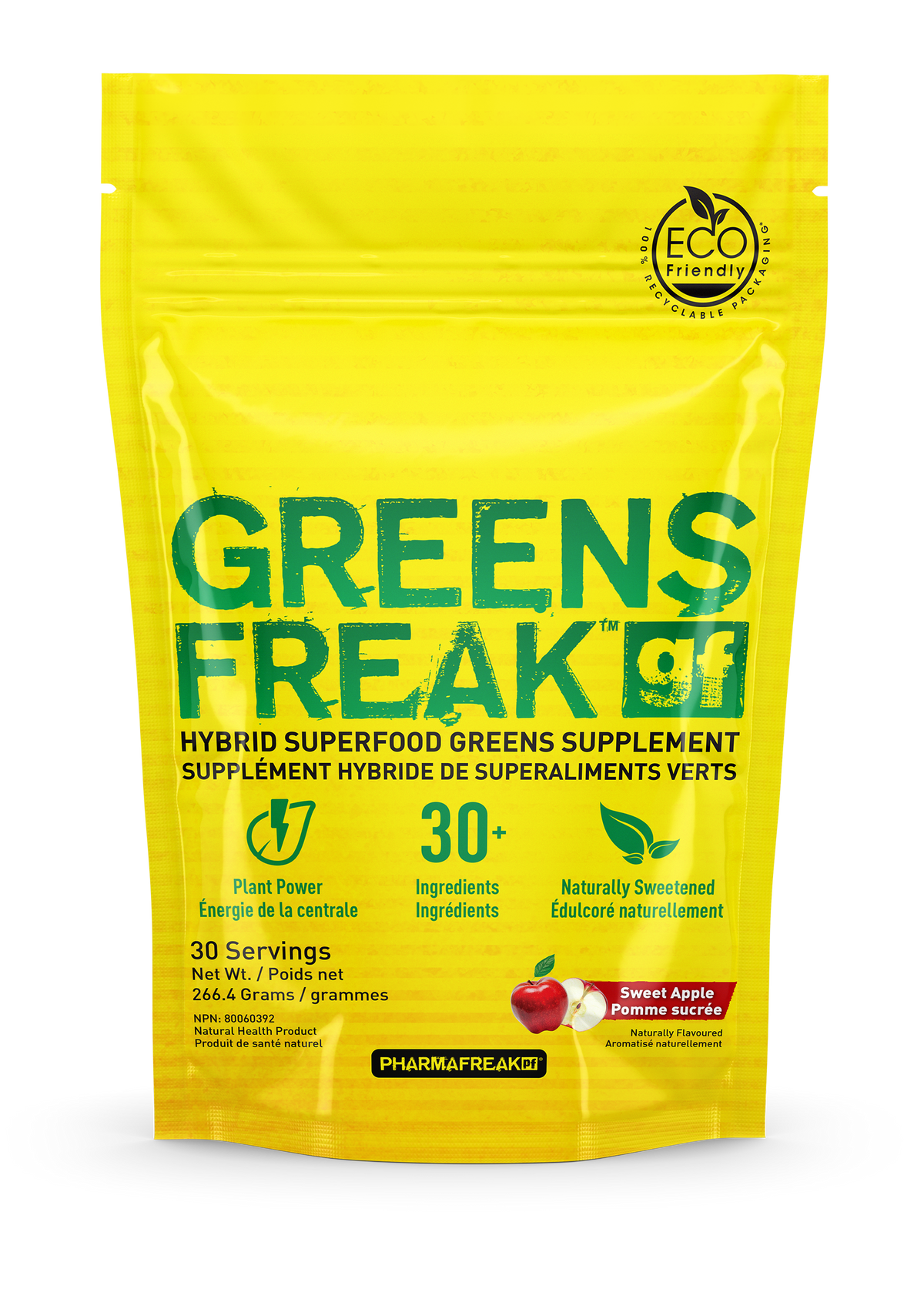 Ripped Freak + Greens Freak Thermogenic Superfood Stack